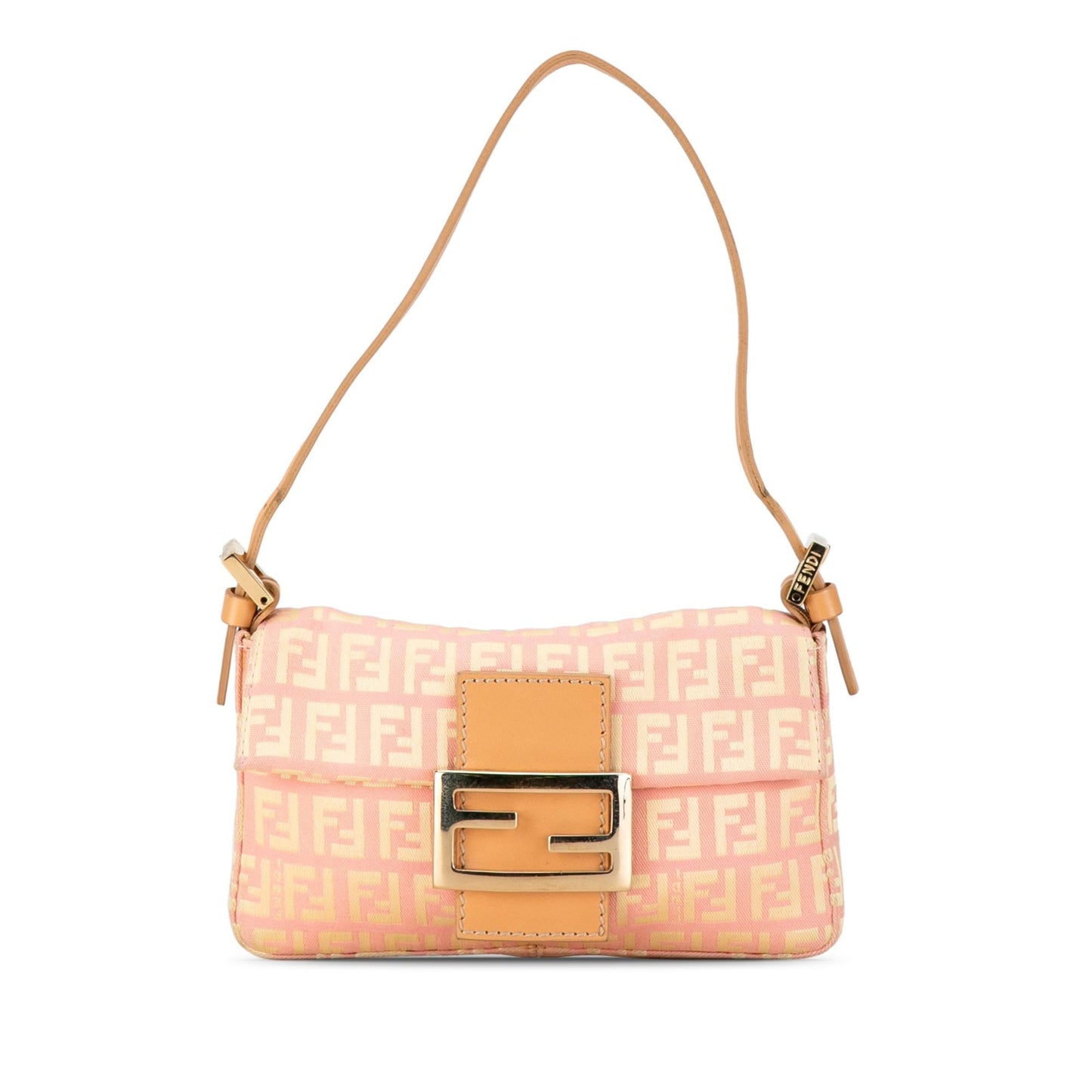 Fendi Baguette Zucchino Red Shoulder Bag Style 9