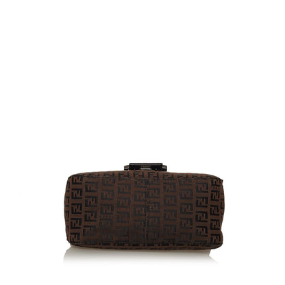Fendi Mini Zucchino Canvas Mamma Baguette (SHG-28605)