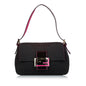 Fendi Mini Zucchino Canvas Mamma Baguette (SHG-z8xf9F)