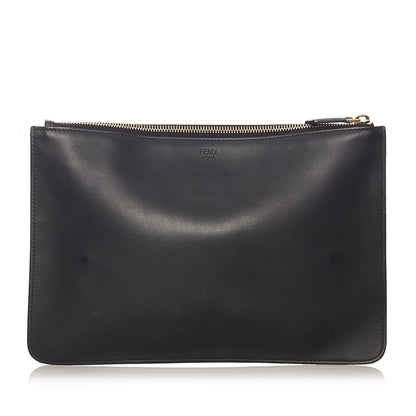 Fendi Monster Leather Clutch Bag (SHG-27468)