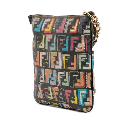 Fendi Large Goatskin Peekaboo Iconic Satchel