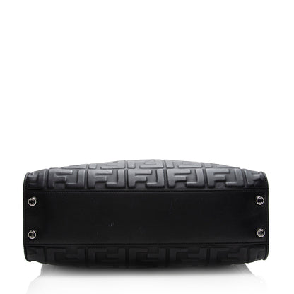Fendi Nappa Embossed FF 1974 Peekaboo X Lite Bag (SHF-20545)