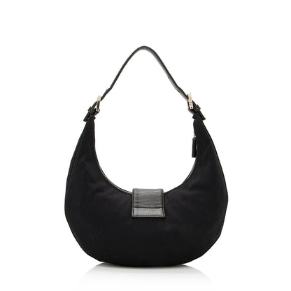 Fendi Neoprene Half Moon Shoulder Bag (SHF-21980)