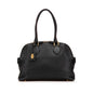 Fendi Pebbled Leather Selleria Dome Shoulder Bag