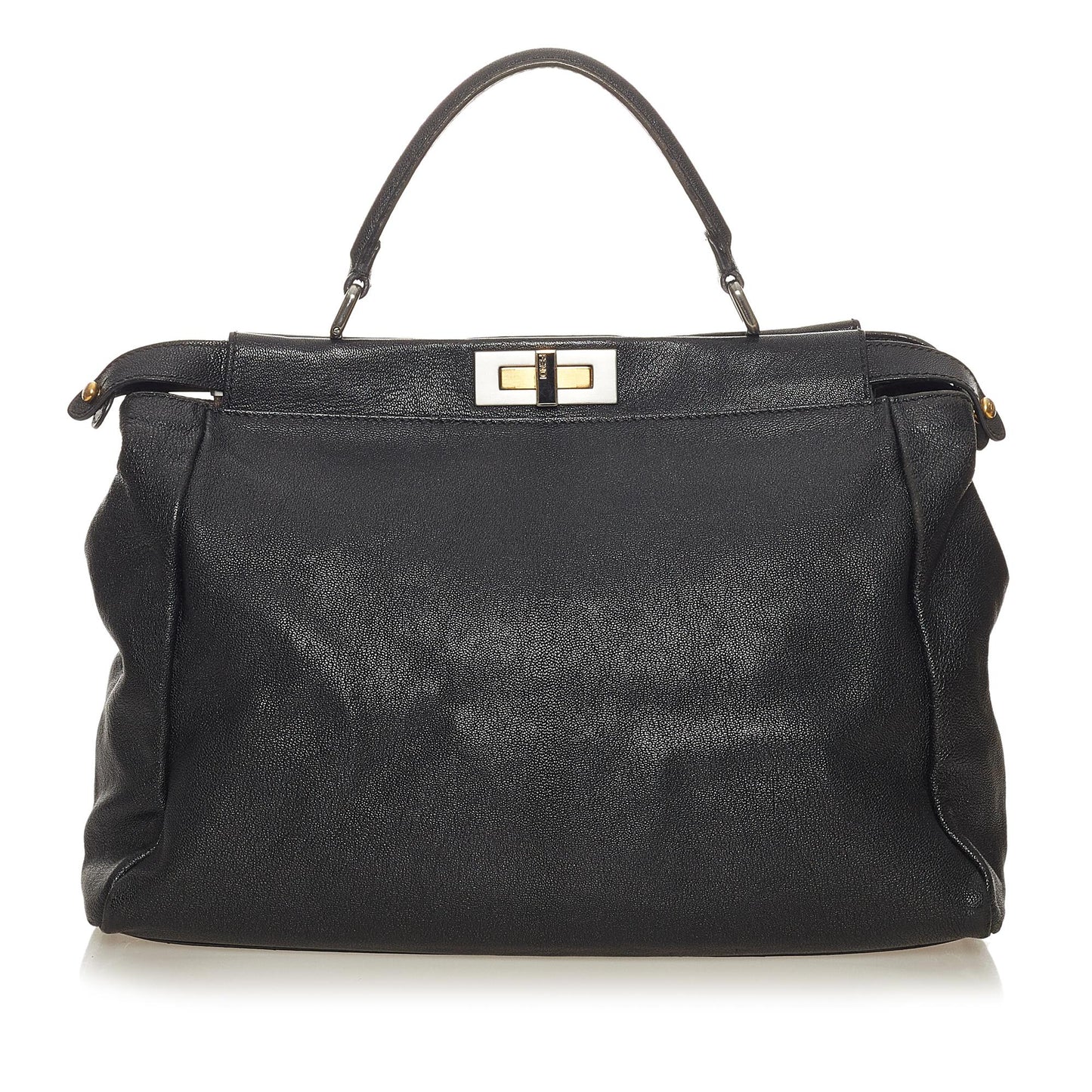 Fendi Peekaboo Leather Satchel (SHG-27736)