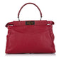 Fendi Peekaboo Leather Satchel (SHG-32461)
