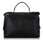 Fendi Peekaboo Leather Satchel (SHG-32463)