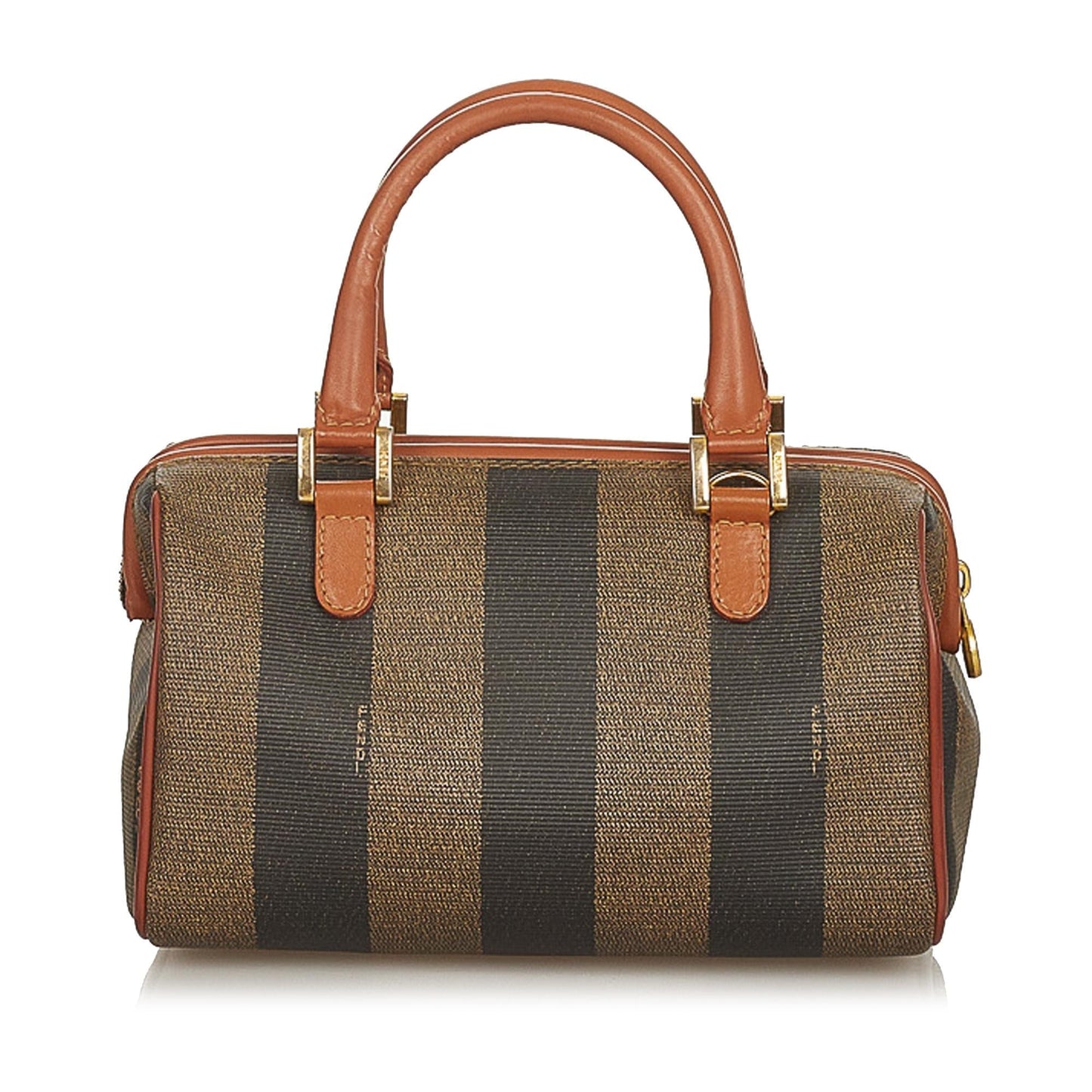 Fendi Pequin Boston Bag (SHG-26237)