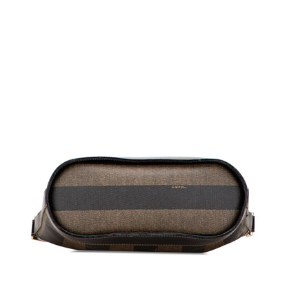 Fendi Pequin Coated Canvas Crossbody