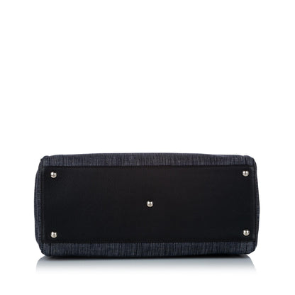 Fendi Petit 2Jours Denim Satchel (SHG-29466)