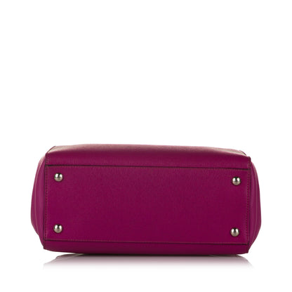 Fendi Petit 2Jours Leather Handbag (SHG-32910)