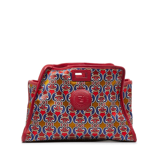 Fendi Royale Print Stamp Patch Runaway Handbag (SHG-ssvDBS)