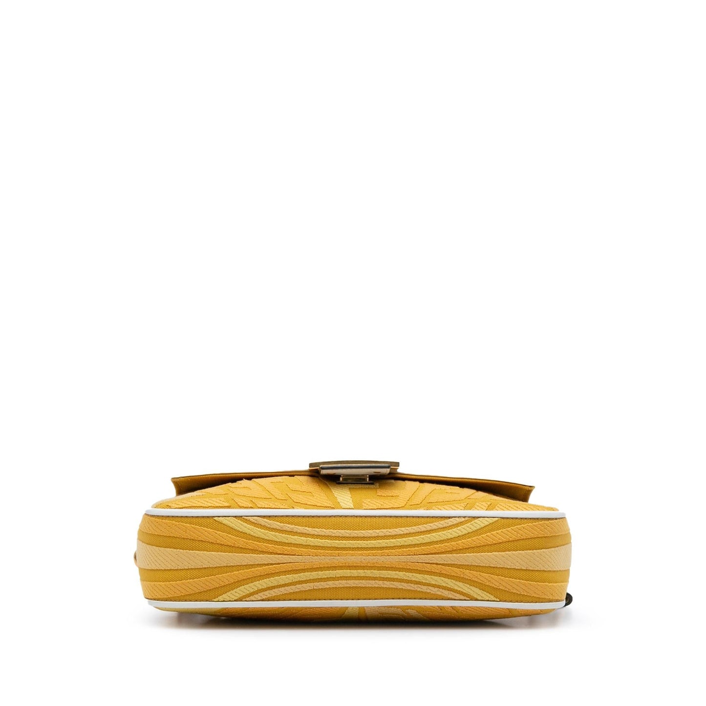 Fendi Sarah Coleman FF Canvas Fisheye Baguette Satchel (SHG-jIeRtT)