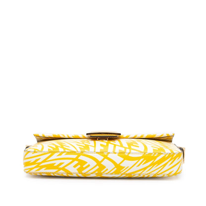 Fendi Zucchino Canvas Shoulder Bag Shg-Wd0Jwv