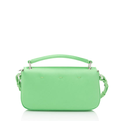 Fendi Baguette Satin Red Shoulder Bag