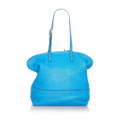 Fendi Selleria 2Bag Leather Shoulder Bag (SHG-31759)