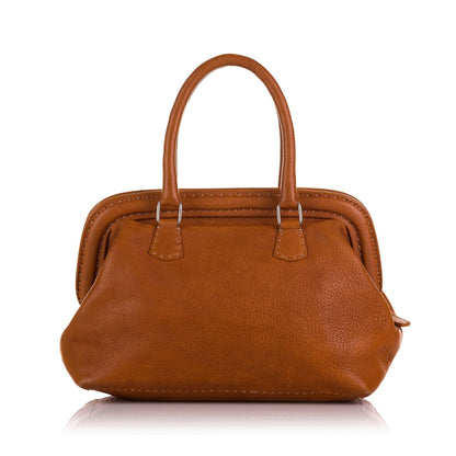 Fendi Selleria Adele Frame Handbag (SHG-36829)