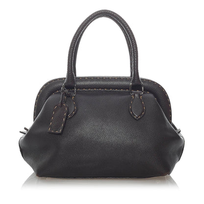 Fendi Selleria Leather Handbag (SHG-30990)