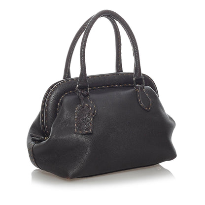 Fendi Selleria Leather Handbag (SHG-37198)