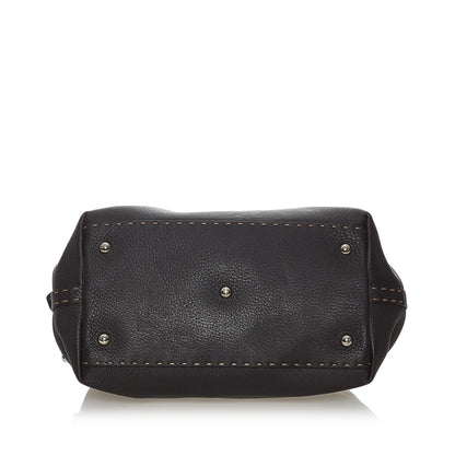 Fendi Selleria Leather Handbag (SHG-37727)
