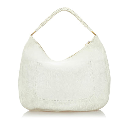 Fendi Selleria Leather Hobo Bag (SHG-33574)