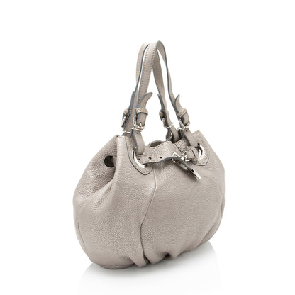 Fendi Selleria Leather Pomodorino Satchel