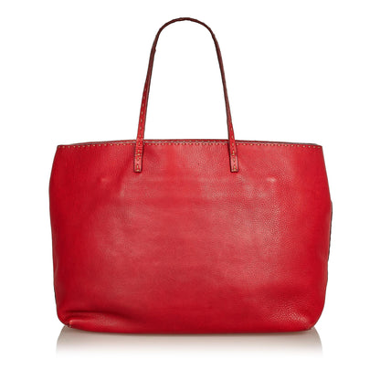 Fendi Selleria Leather Tote Bag (SHG-31700)