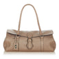 Fendi Selleria Linda Leather Shoulder Bag (SHG-26507)