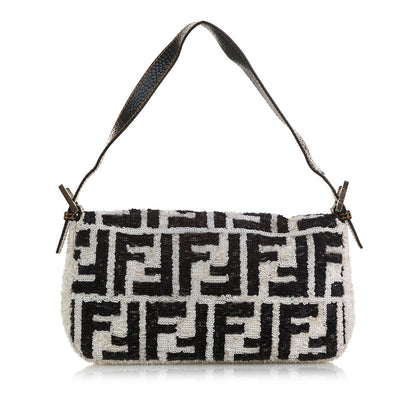 Fendi Sequined Zucca Mamma Baguette (SHG-e5CoQR)