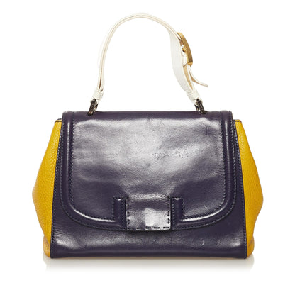 Fendi Silvana Leather Satchel (SHG-34388)