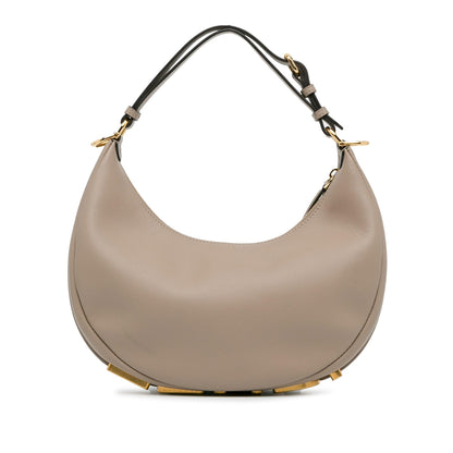 Fendi Small Leather Fendigraphy Hobo (SHG-AnEKhL)