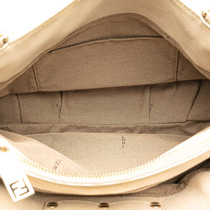 Fendi Luxury Leather Red Backpack