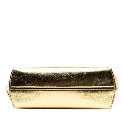 Fendi Woven Leather FF Crossbody
