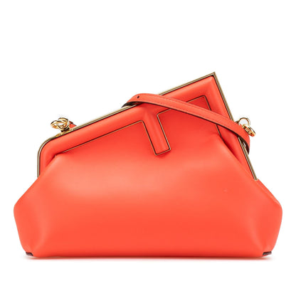 Fendi Fendi First Zucchino Red Crossbody