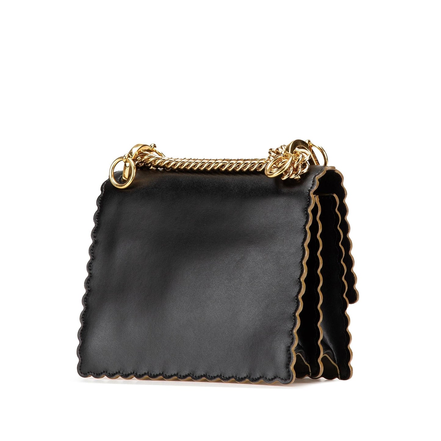 Fendi Kan I Leather Red Crossbody Leather