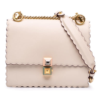 Fendi Kan I Leather Red Crossbody Style 2