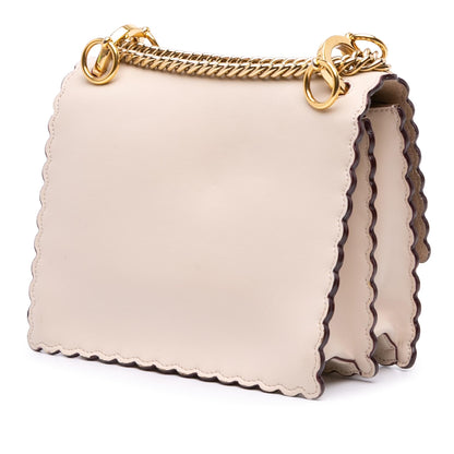 Fendi Kan I Leather Red Crossbody Style 2