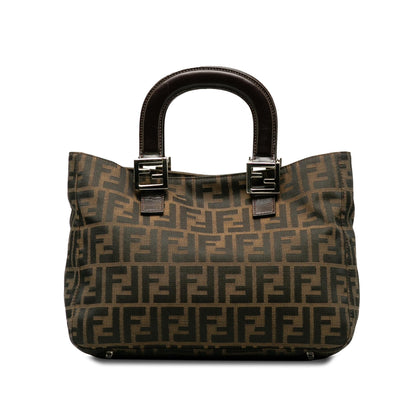 Fendi Small Zucca Canvas Twins Tote Shg-Kog7Li