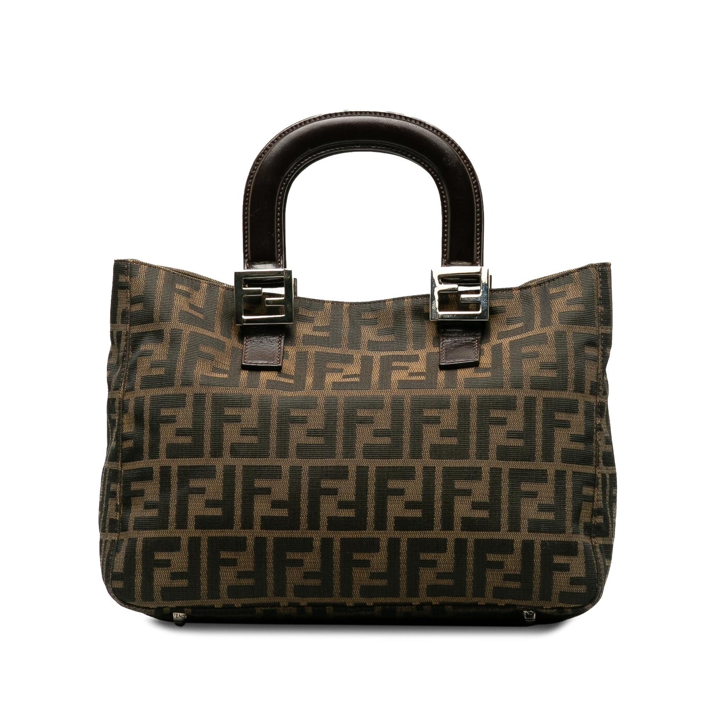 Fendi Small Zucca Canvas Twins Tote Shg-Kog7Li