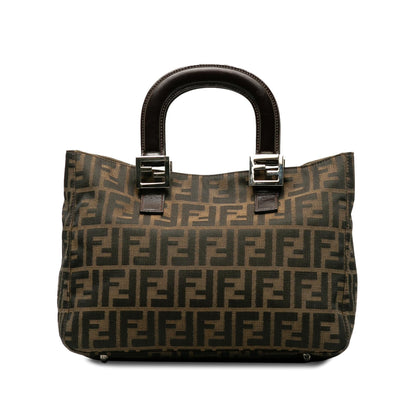 Fendi Small Zucca Canvas Twins Tote Shg-Kog7Li