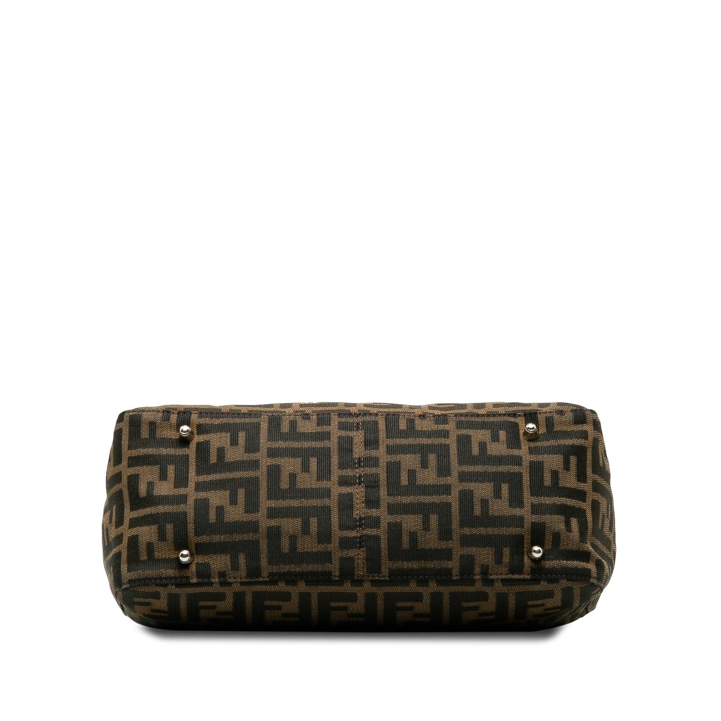 Fendi Small Zucca Canvas Twins Tote