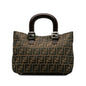Fendi Small Zucca Canvas Twins Tote