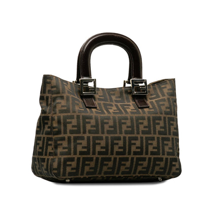 Fendi Small Zucca Canvas Twins Tote