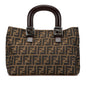 Fendi Tote Zucchino Red Tote Bag Zucchino