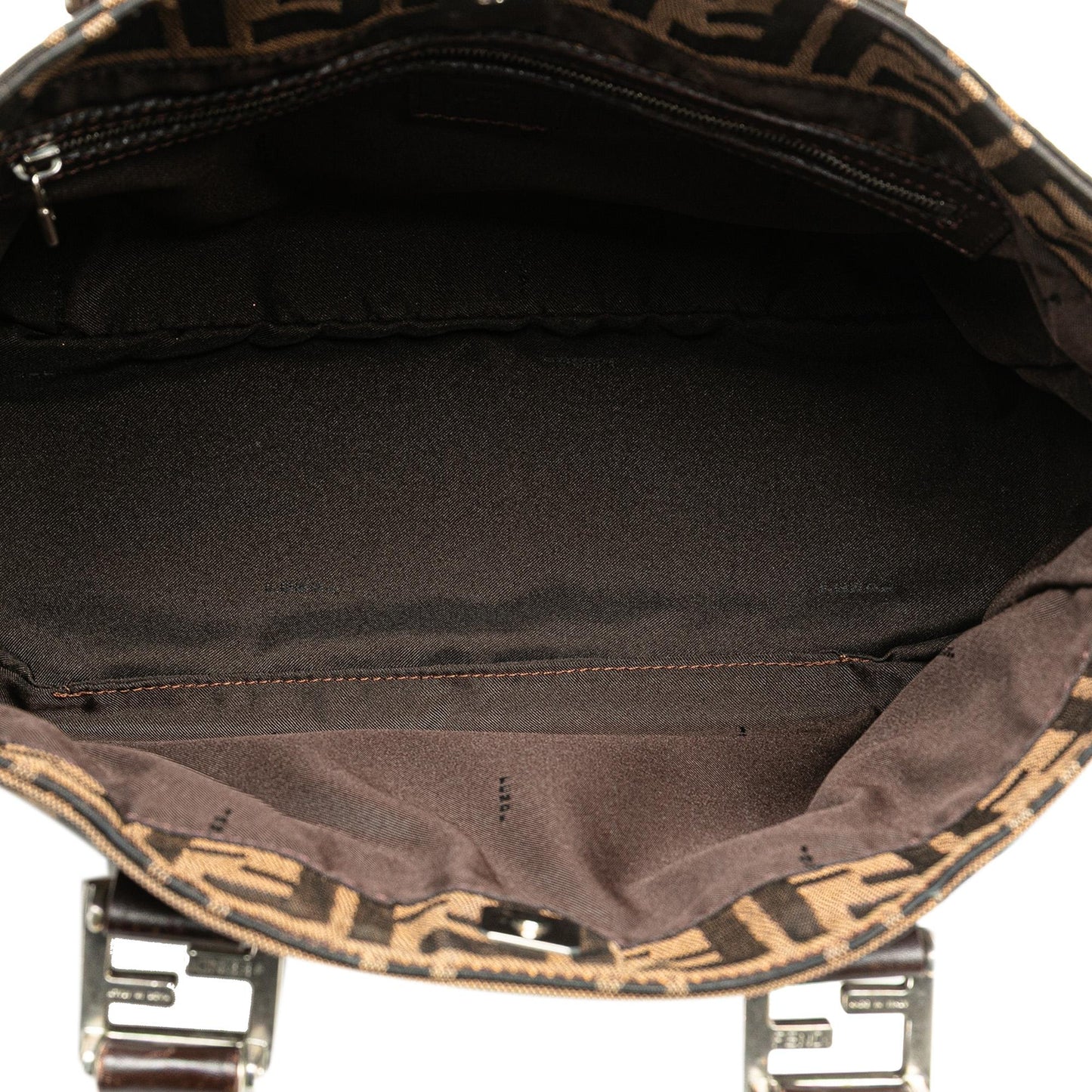 Fendi Tote Canvas Red Tote Bag Style 6
