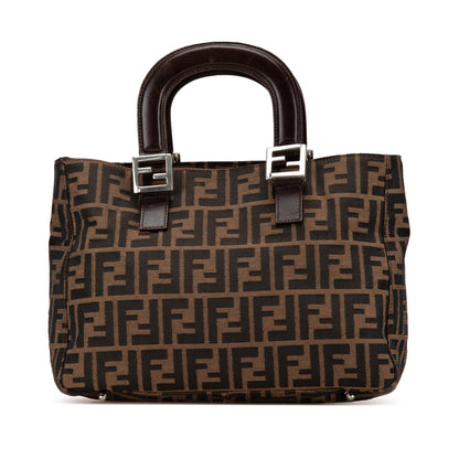 Fendi Tote Canvas Red Tote Bag Style 11