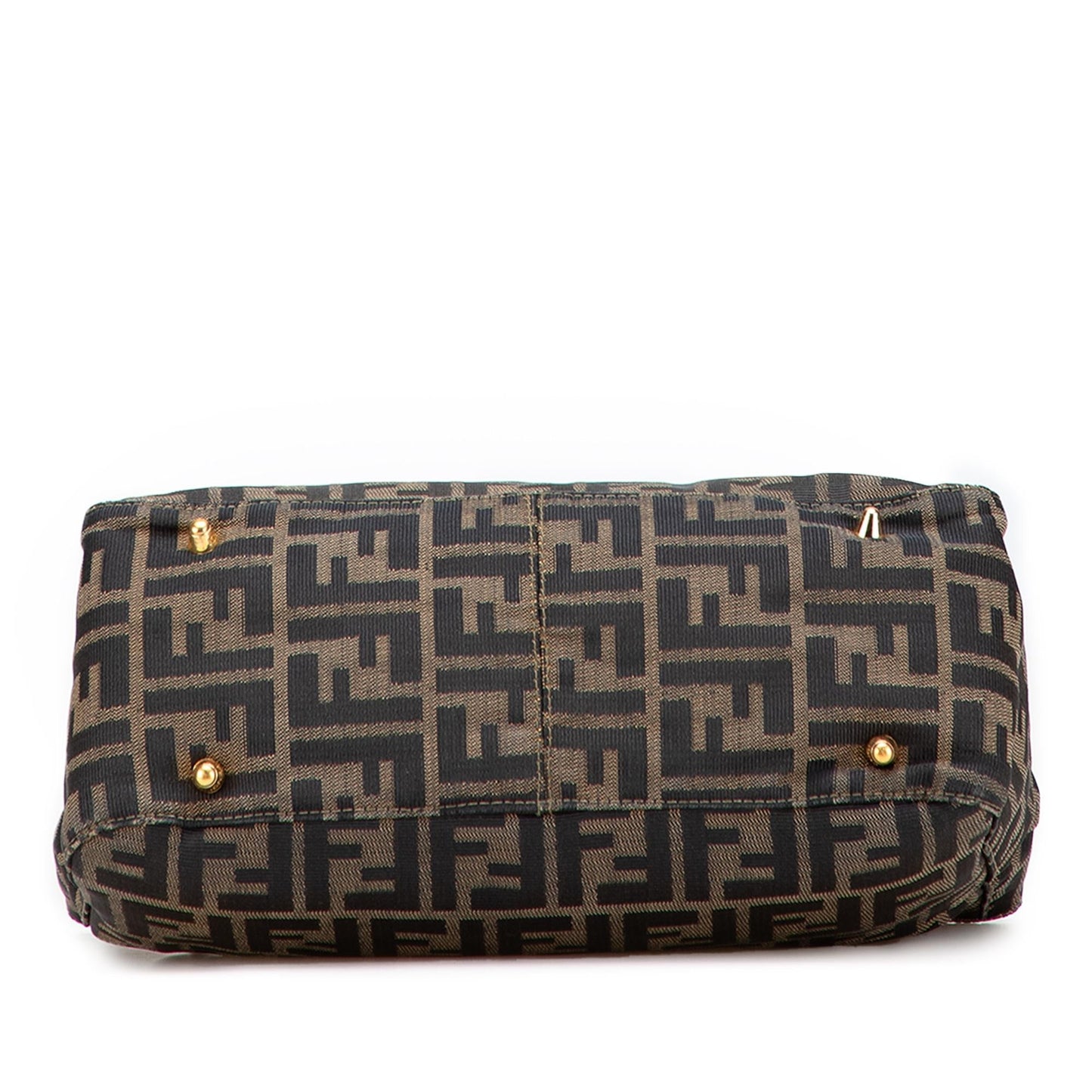 Fendi Tote Zucchino Red Tote Bag Style 46