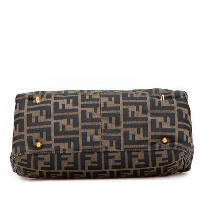 Fendi Tote Zucchino Red Tote Bag Style 46
