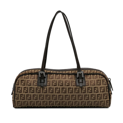 Fendi Small Zucchino Canvas Handbag (SHG-fba6xB)
