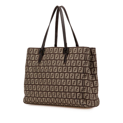 Fendi Tote Zucchino Red Tote Bag Style 30